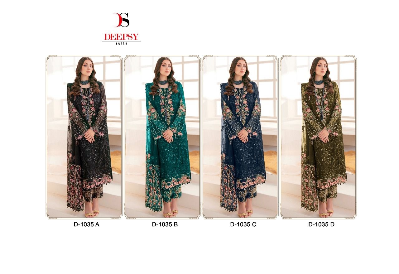 Deepsy D-1035 ABCD Wholesale Pakistani Salwar Kameez Catalog